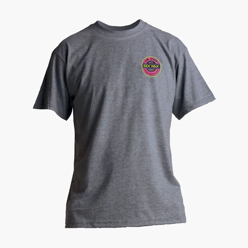 Sex Wax Tee Fluro Grey